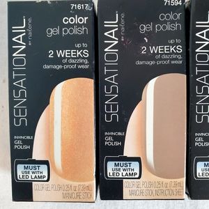 Sensationail Gel Polish 4 Bottle Bundle